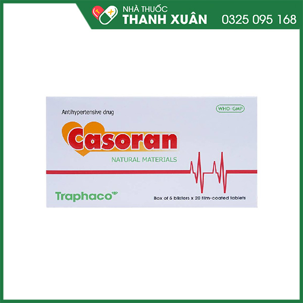 Thuốc hạ huyết áp Casoran